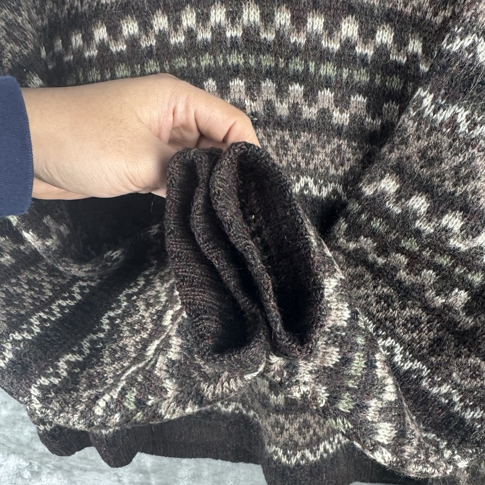Vintage McGregor Mohair Pure Worsted Blend Sweater Grunge Fuzzy Men's XL 70s USA - Picture 6 of 14